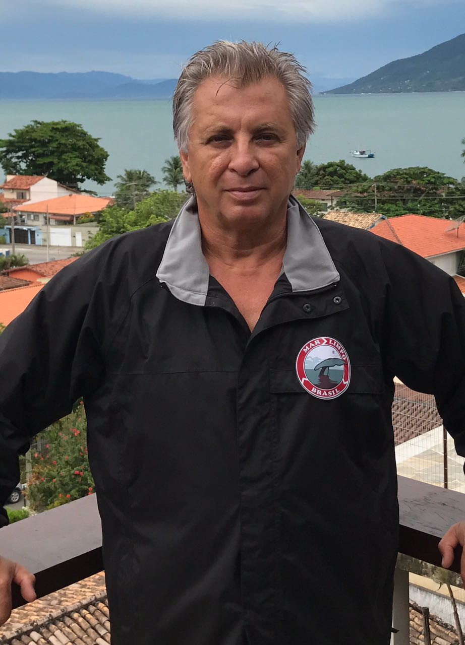 Capitão Cabral, da ONG Mar Limpo