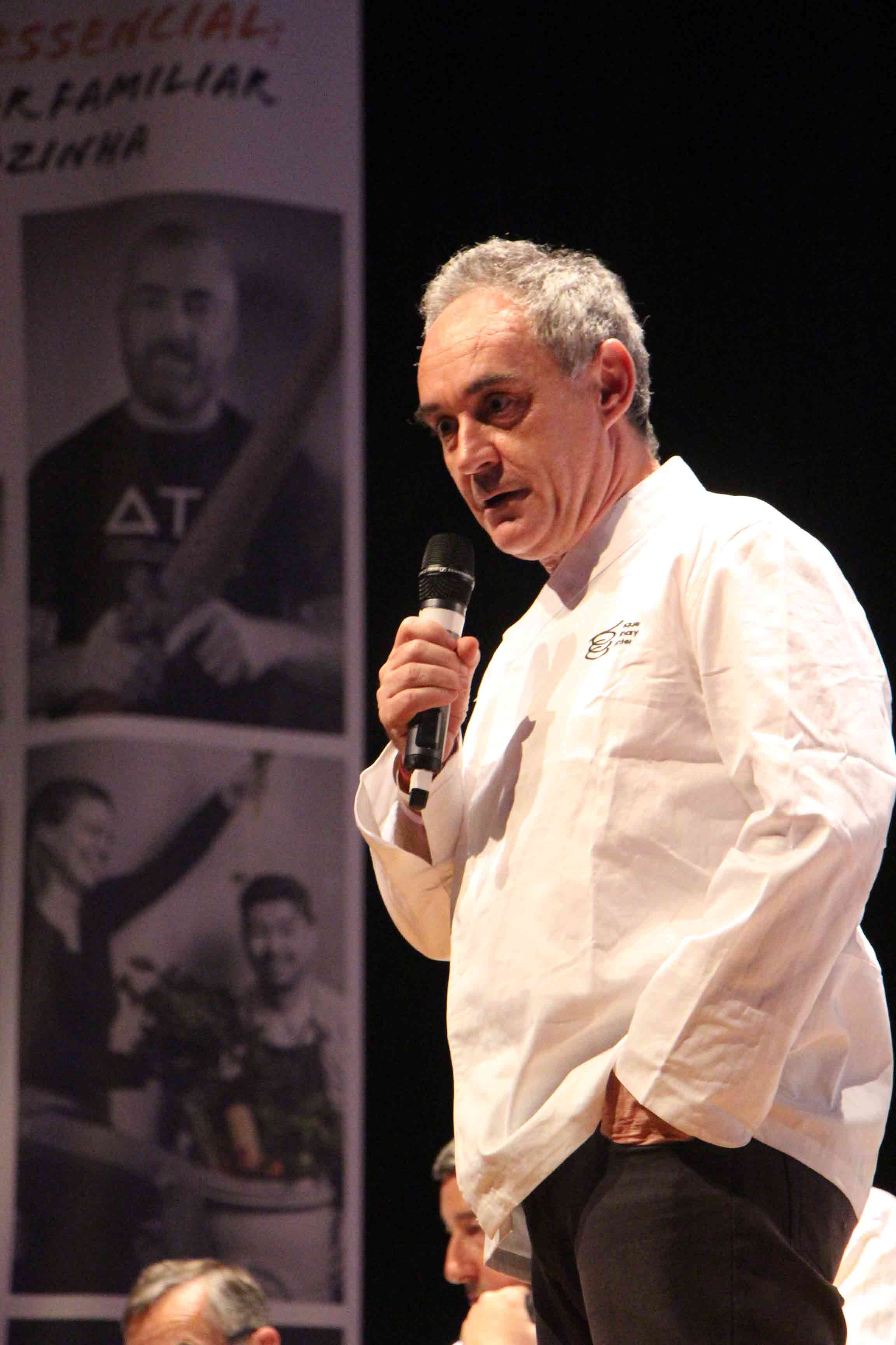 Ferran Adriá no congresso Mesa Tendências de 2014 Ferran Adriá no congresso Mesa Tendências de 2014