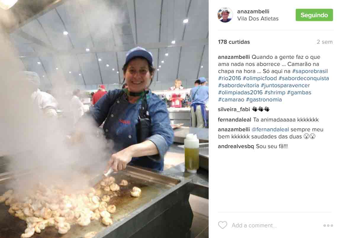 Camarão: foi o ingrediente mais consumido pelos atletas nas Olimpíadas de 2016