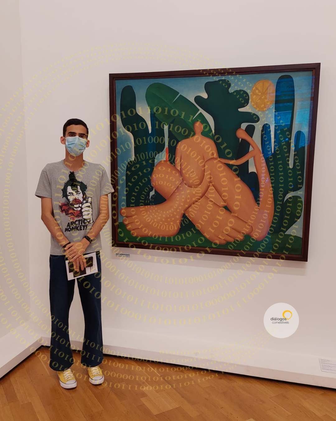 Carlos Pacheco na Pinacoteca de São Paulo Carlos Pacheco na Pinacoteca de São Paulo