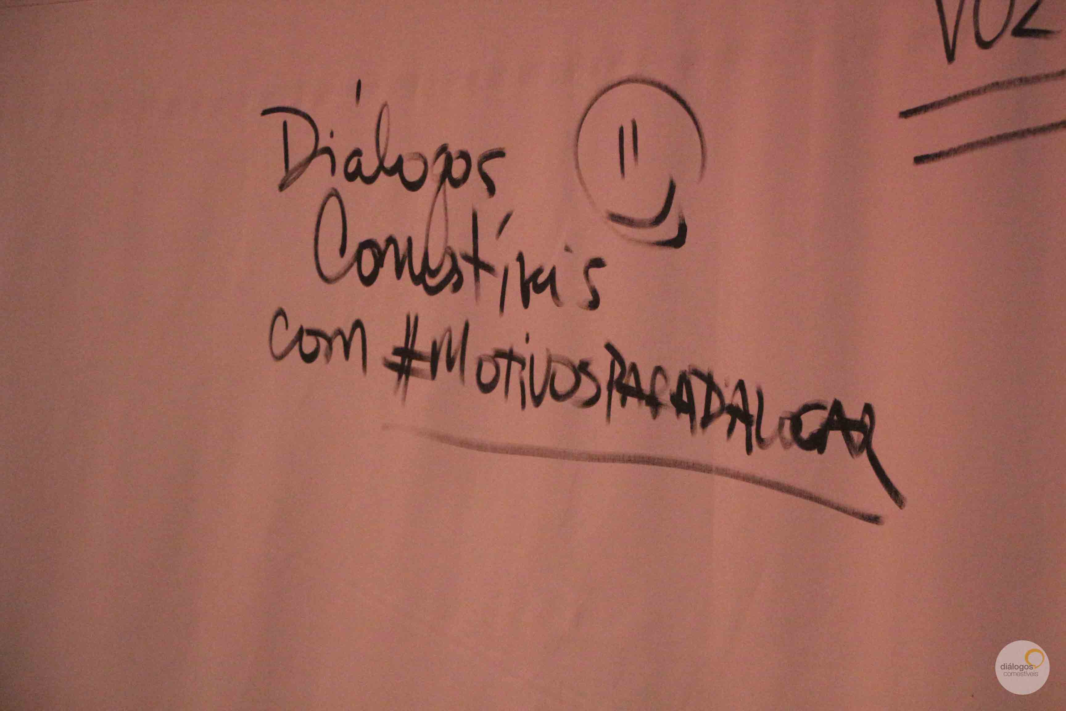 Nosso recado no mural do Fru.To Nosso recado no mural do Fru.To