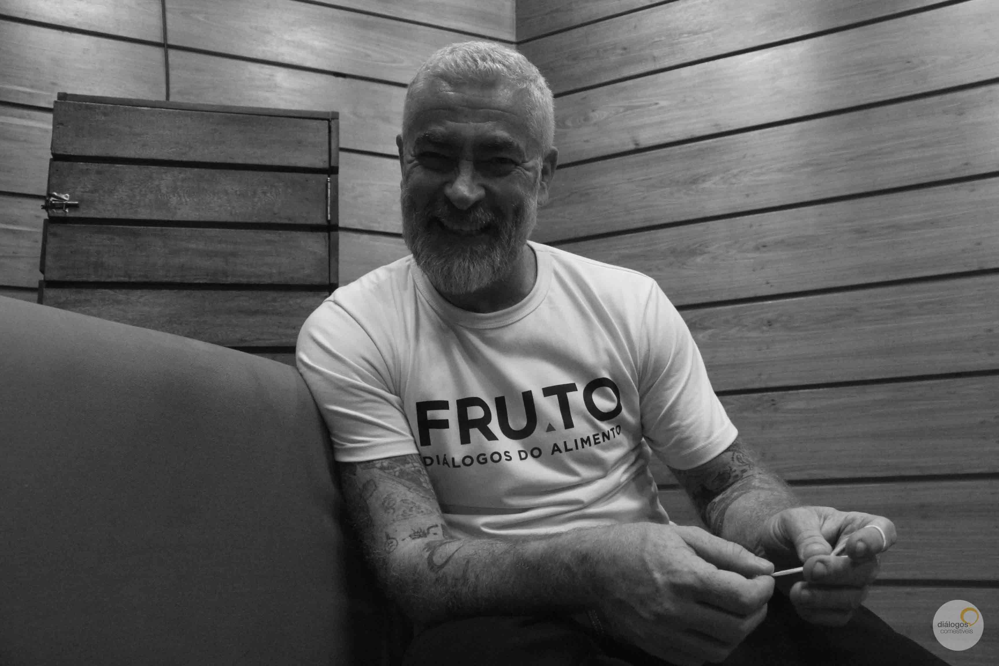 Alex Atala, organizador do Fru.To: 